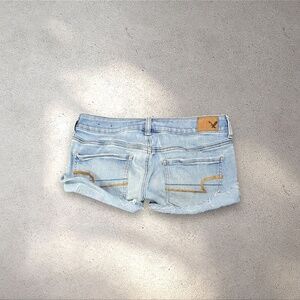 American Eagle Outfitters Low Rise Micro Denim Shorts